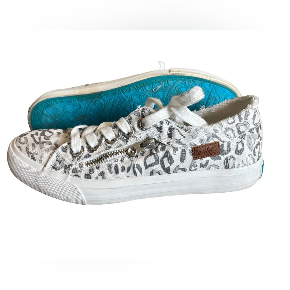 Blowfish Malibu Maggi Animal Print Canvas Shoes - Picture 2 of 6